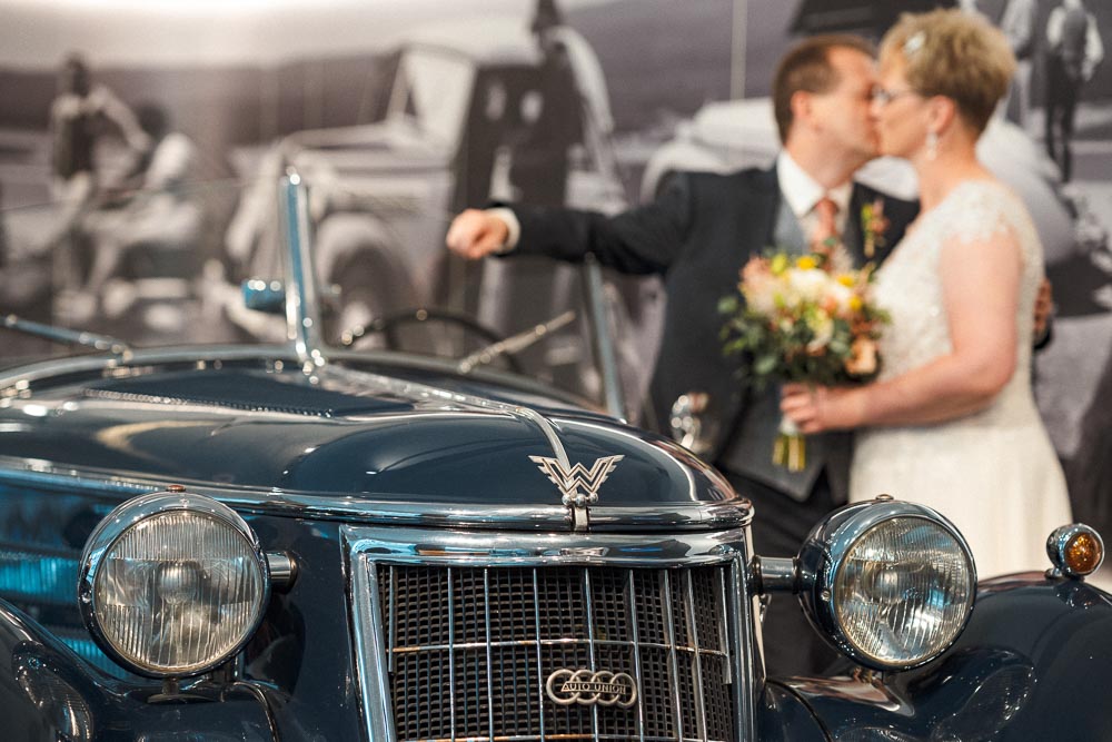 Hochzeitsfotografin Automobilmuseum Zwickau